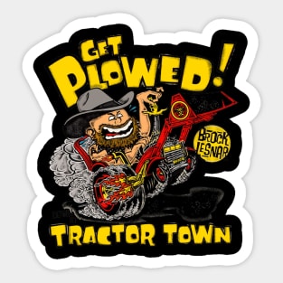Brock Lesnar Tractor Town Sticker